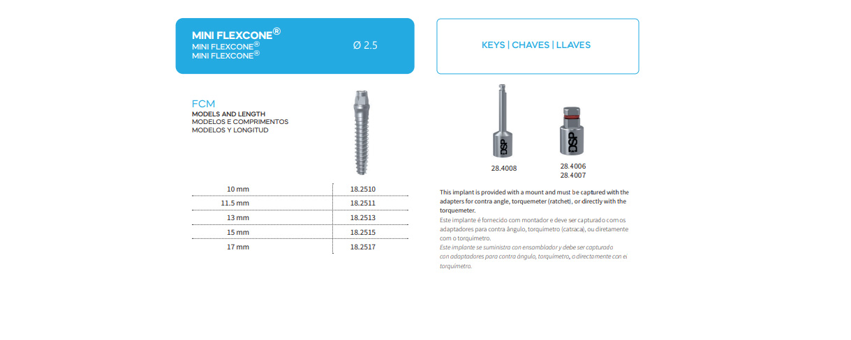 DSP Biomedical produz a mais completa linha de produtos para procedimentos de odontologia, cirurgia bucomaxilofacial e implantodontia do mercado nacional.